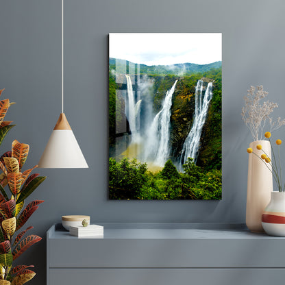 Sonorous Waterfall Acrylic Wall Art