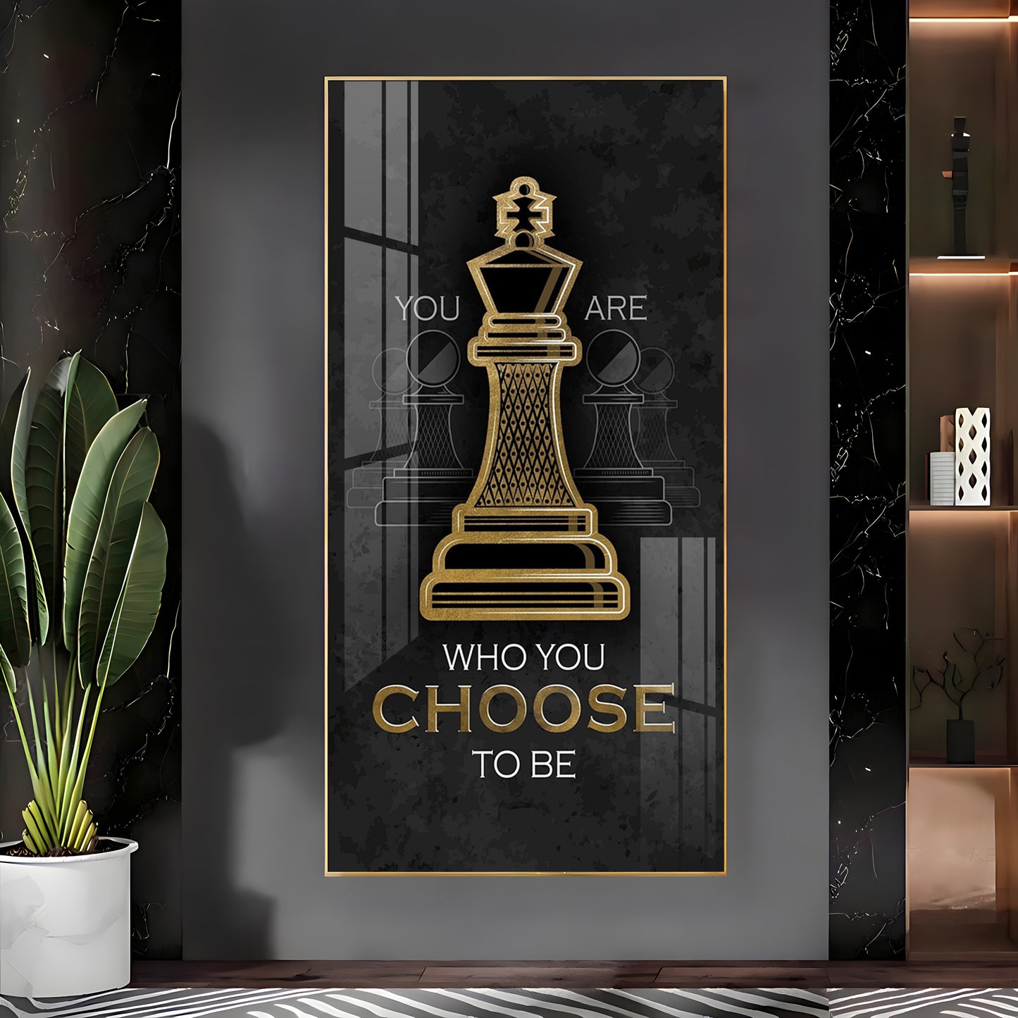 Who You Choose To Be Premium Acrylic Vertical Wall Art