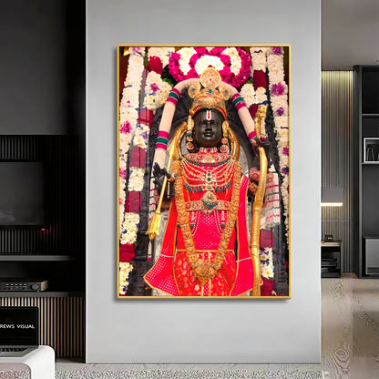 Ram Lalla Premium Acrylic Vertical Wall Art