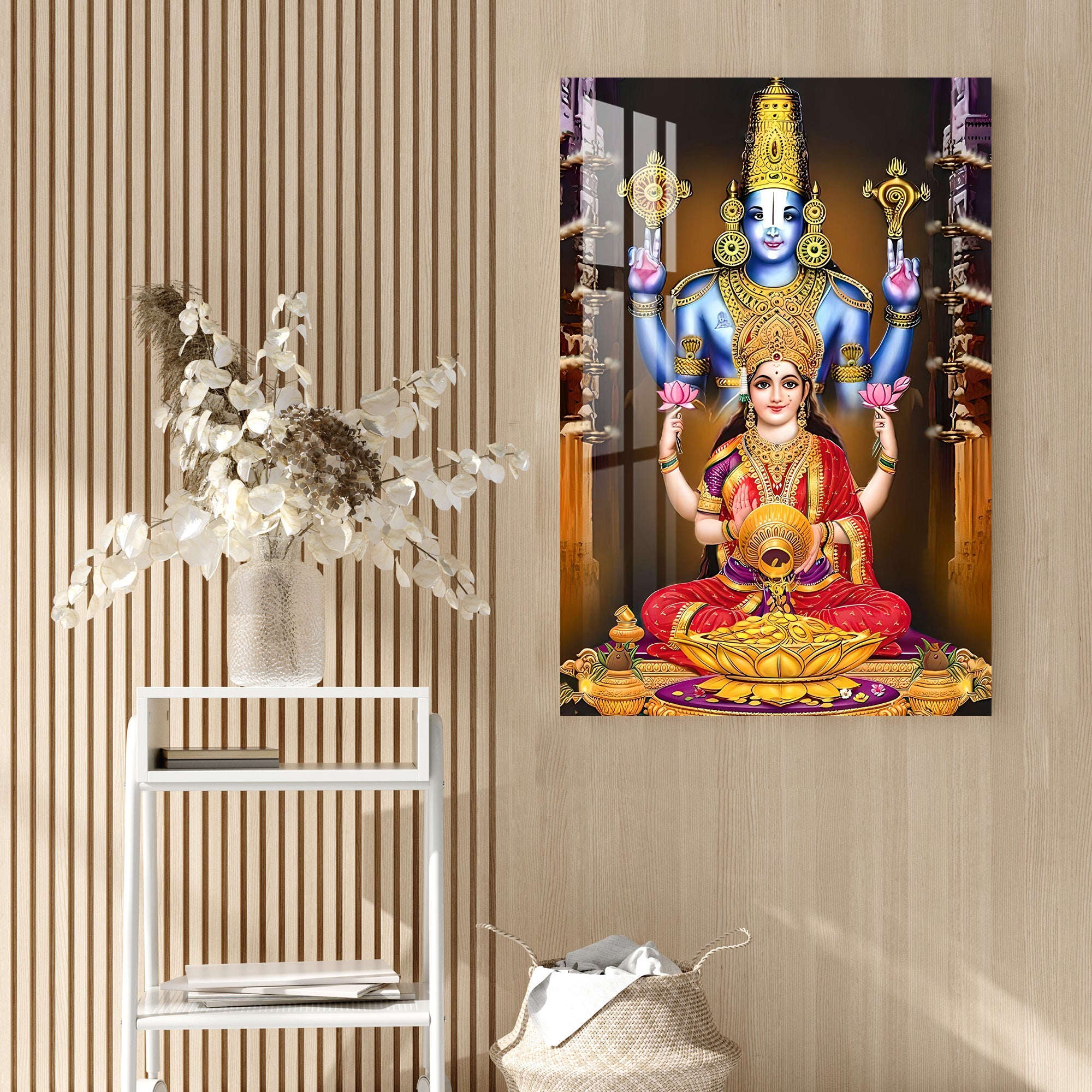 Lord Venkateswara Swamy Acrylic Wall Art