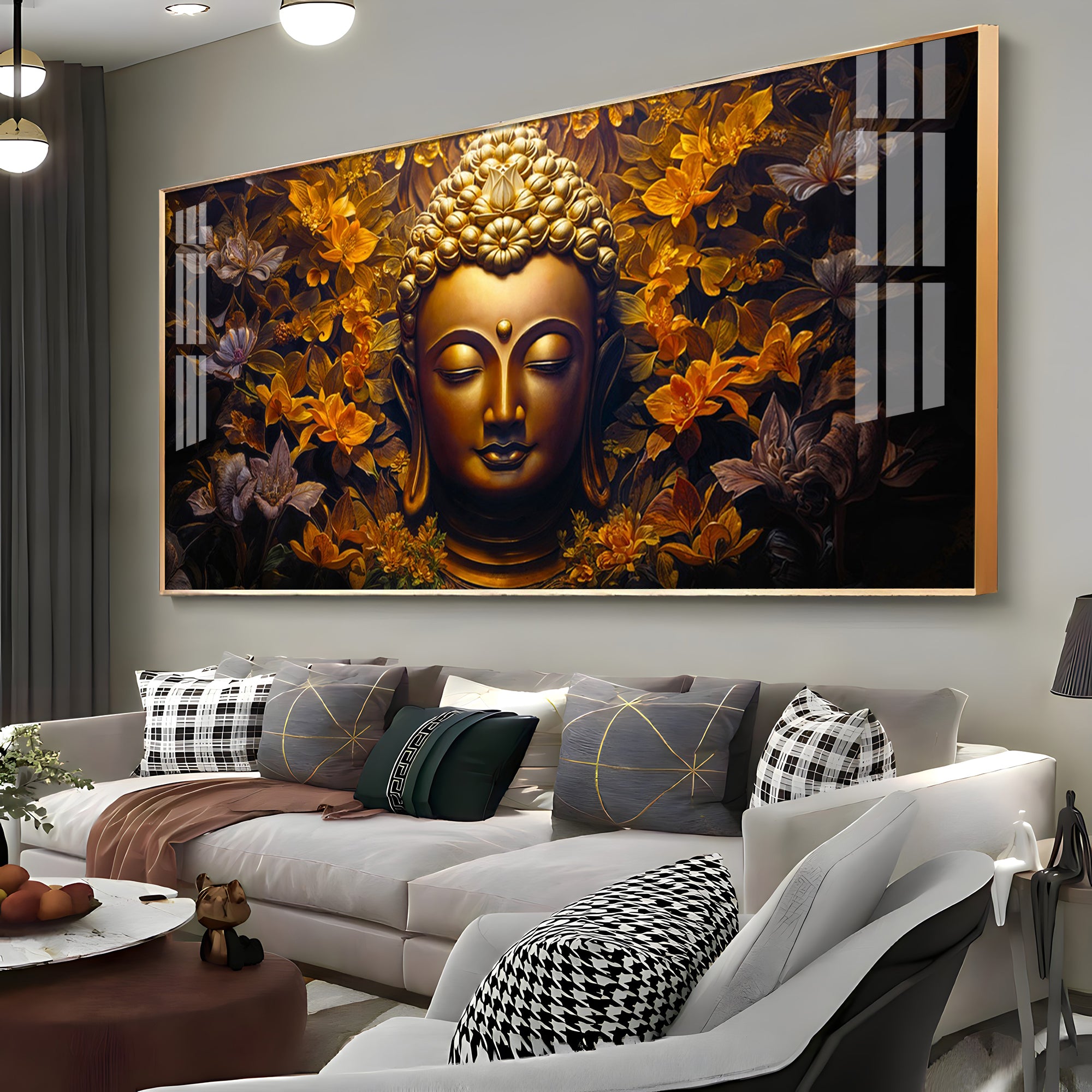 Zen Living Masterpiece Premium Acrylic Horizontal Wall Art