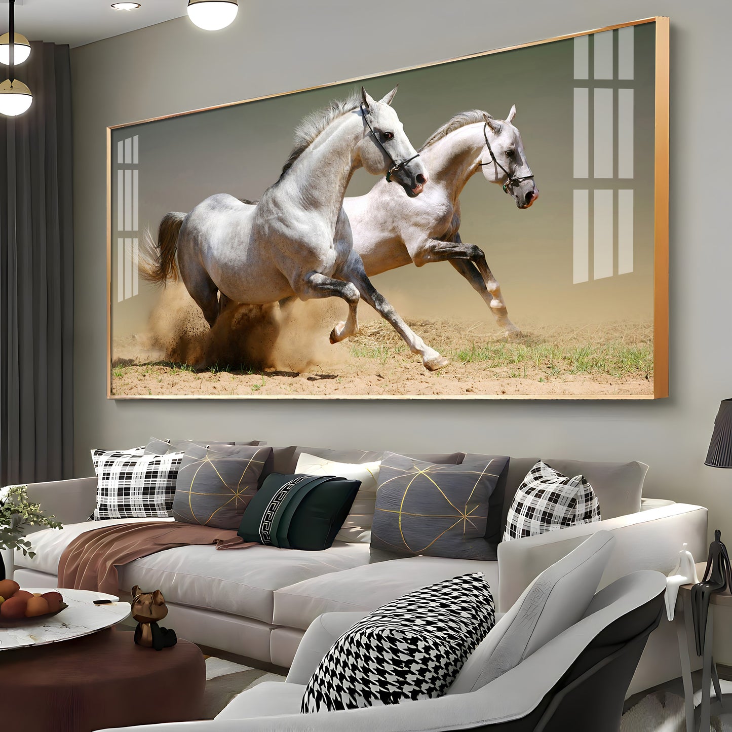 The Victory Run Premium Acrylic Horizontal Wall Art