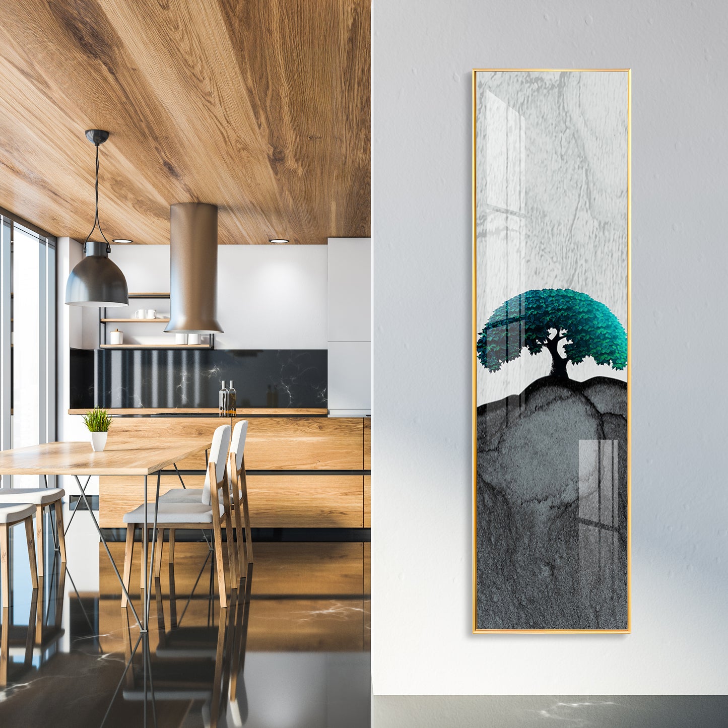 Nautical Nomad Tree Premium Acrylic Vertical Wall Art
