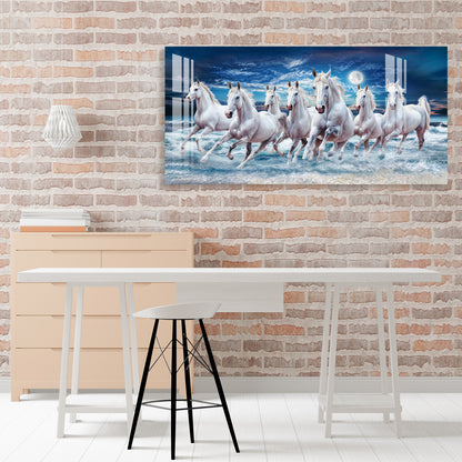 Horses to Milky Way Acrylic Wall Art