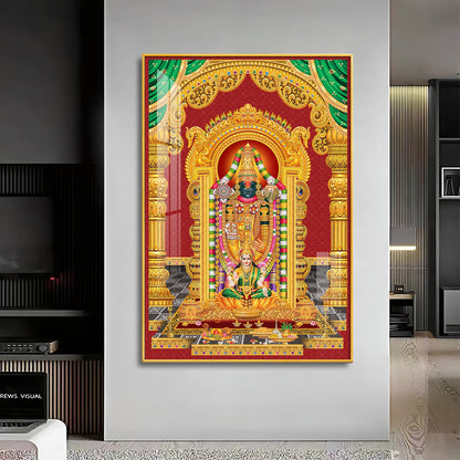 Lord Balaji Essence Premium Acrylic Vertical Wall Art