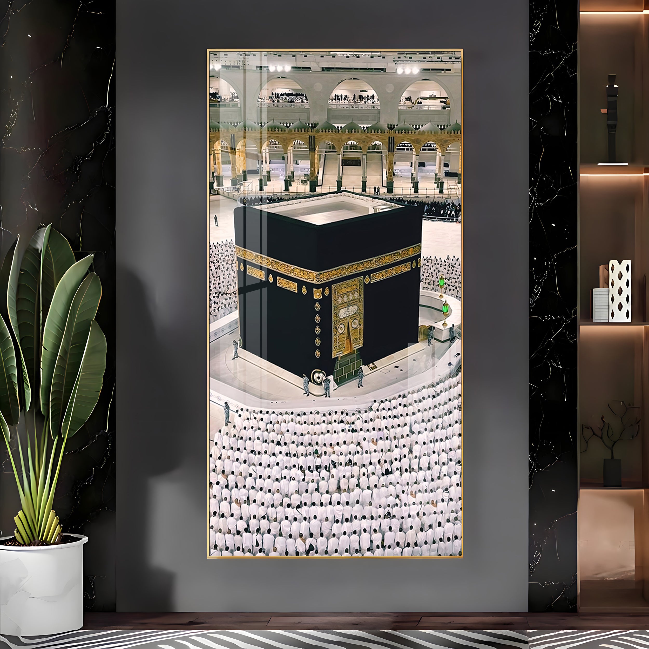 Mecca Premium Acrylic Vertical Wall Art