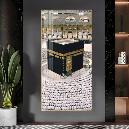 Mecca Premium Acrylic Vertical Wall Art