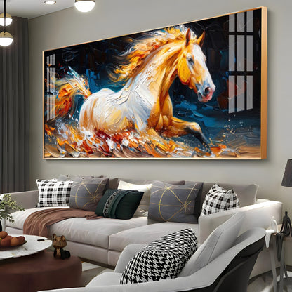 Fantasy Horse Premium Acrylic Horizontal Wall Art