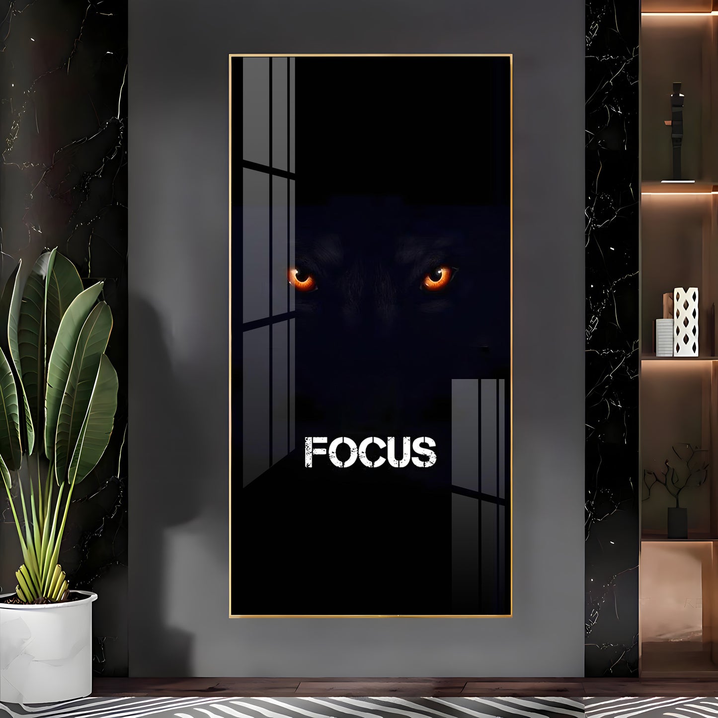 Focus on Your Dreams Premium Acrylic Vertical Wall Art