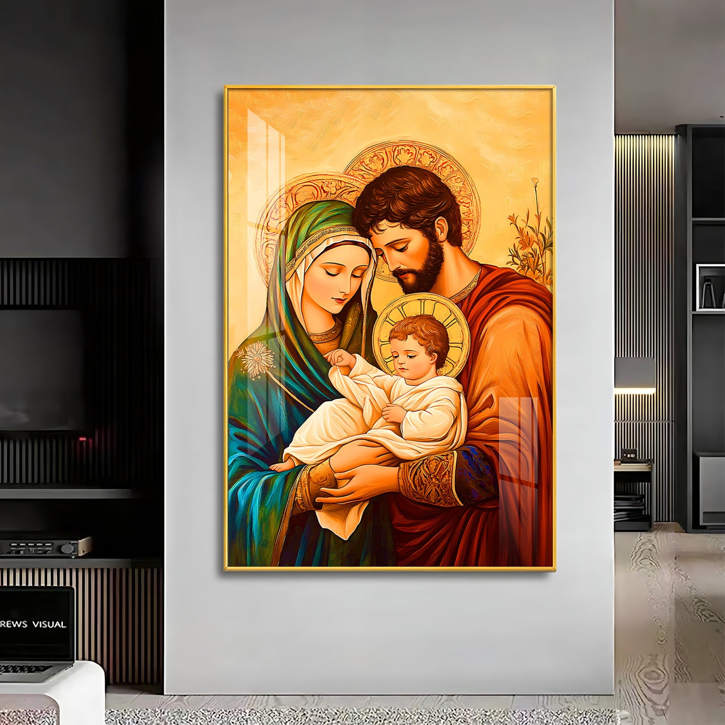 Holy Family Premium Acrylic Vertical Wall Art