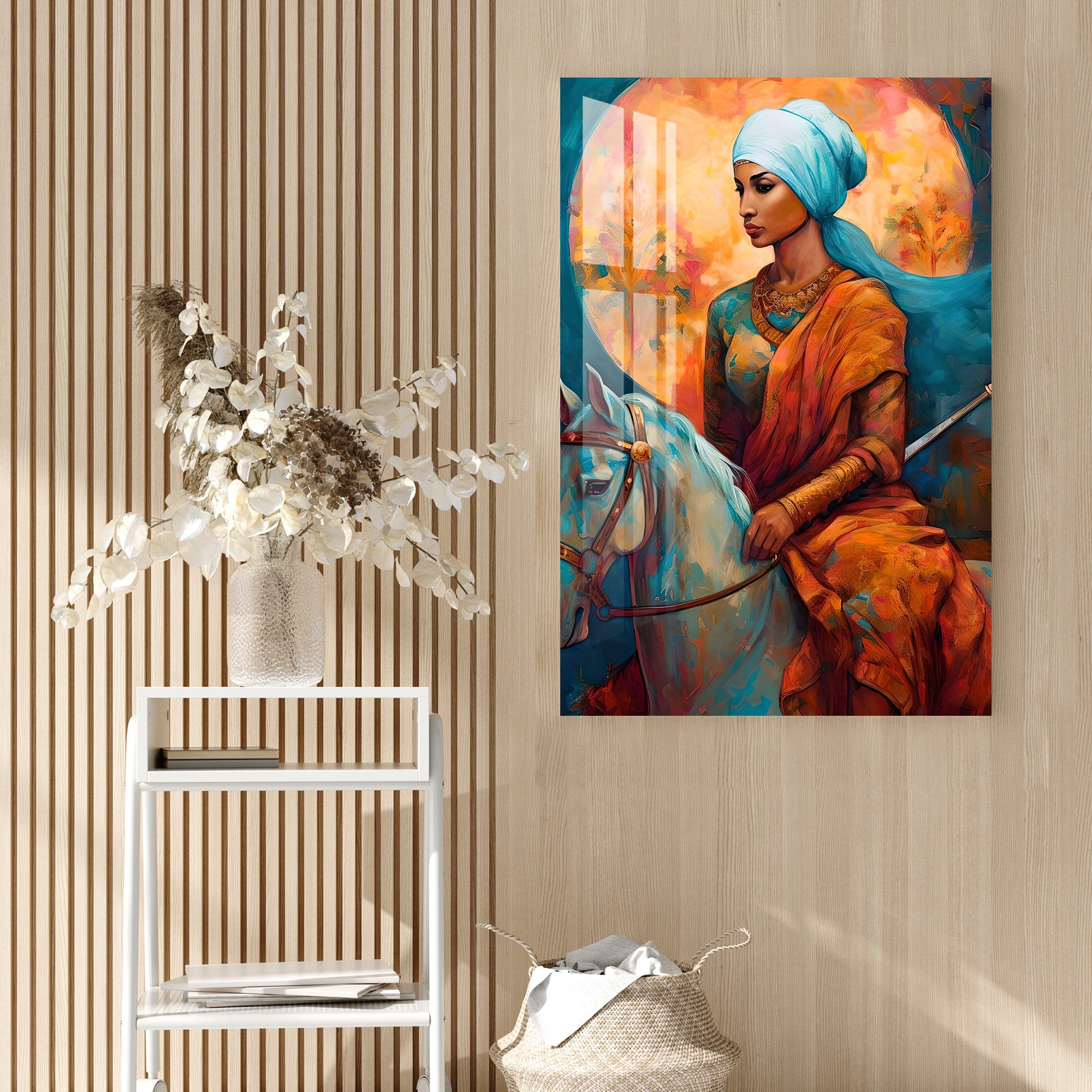Rani Laxmibai Acrylic Wall Art