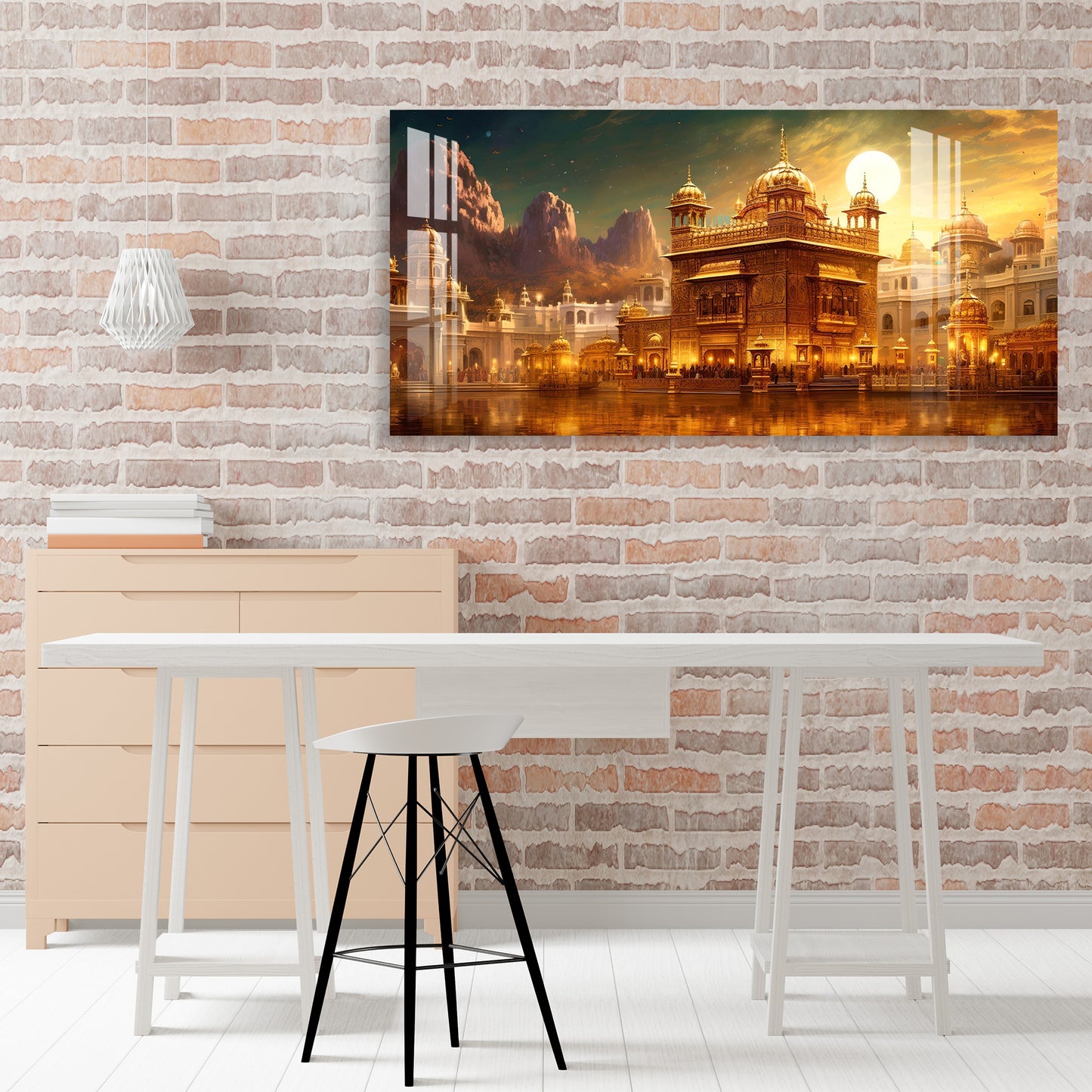 Harmandir Sahib Acrylic Wall Art