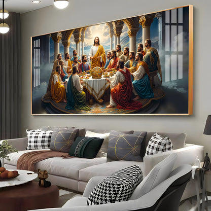 Jesus Supper Legacy Premium Acrylic Horizontal Wall Art