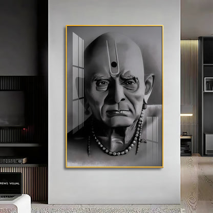 Majesty Shree Swami Samarth Premium Vertical Acrylic Wall Art