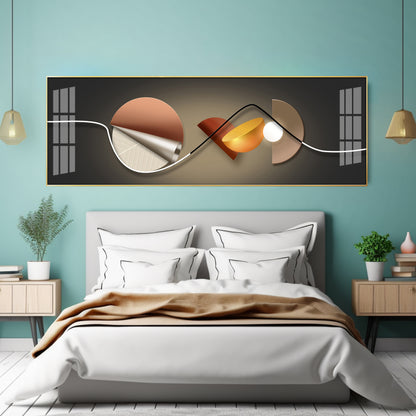 Floating Figures Premium Acrylic Horizontal Wall Art