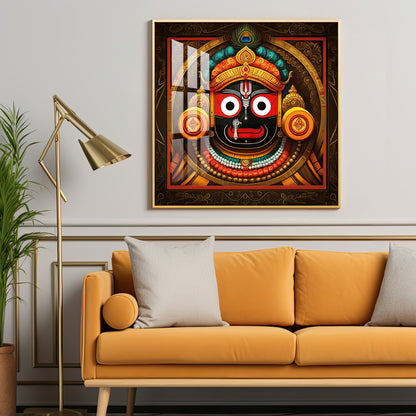 Jagannath Prabhu Premium Acrylic Square Wall Art