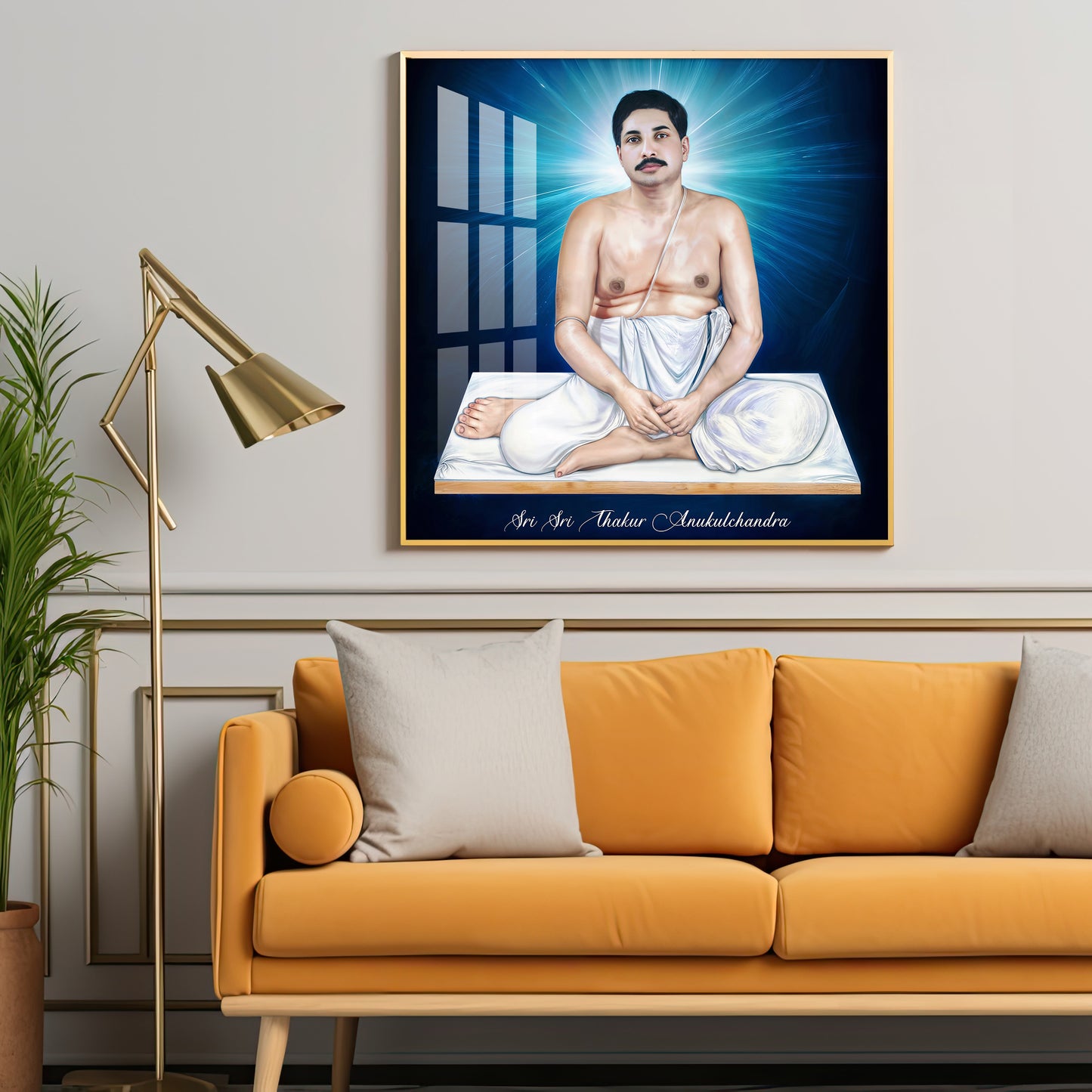 Sri Sri Thakur Anukulachandra Premium Acrylic Wall Art