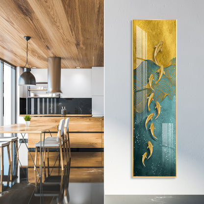 Limitless Delights Premium Acrylic Vertical Wall Art