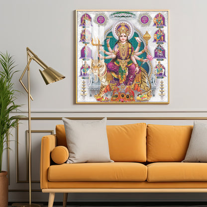 Spiritual Essence Premium Acrylic Square Wall Art