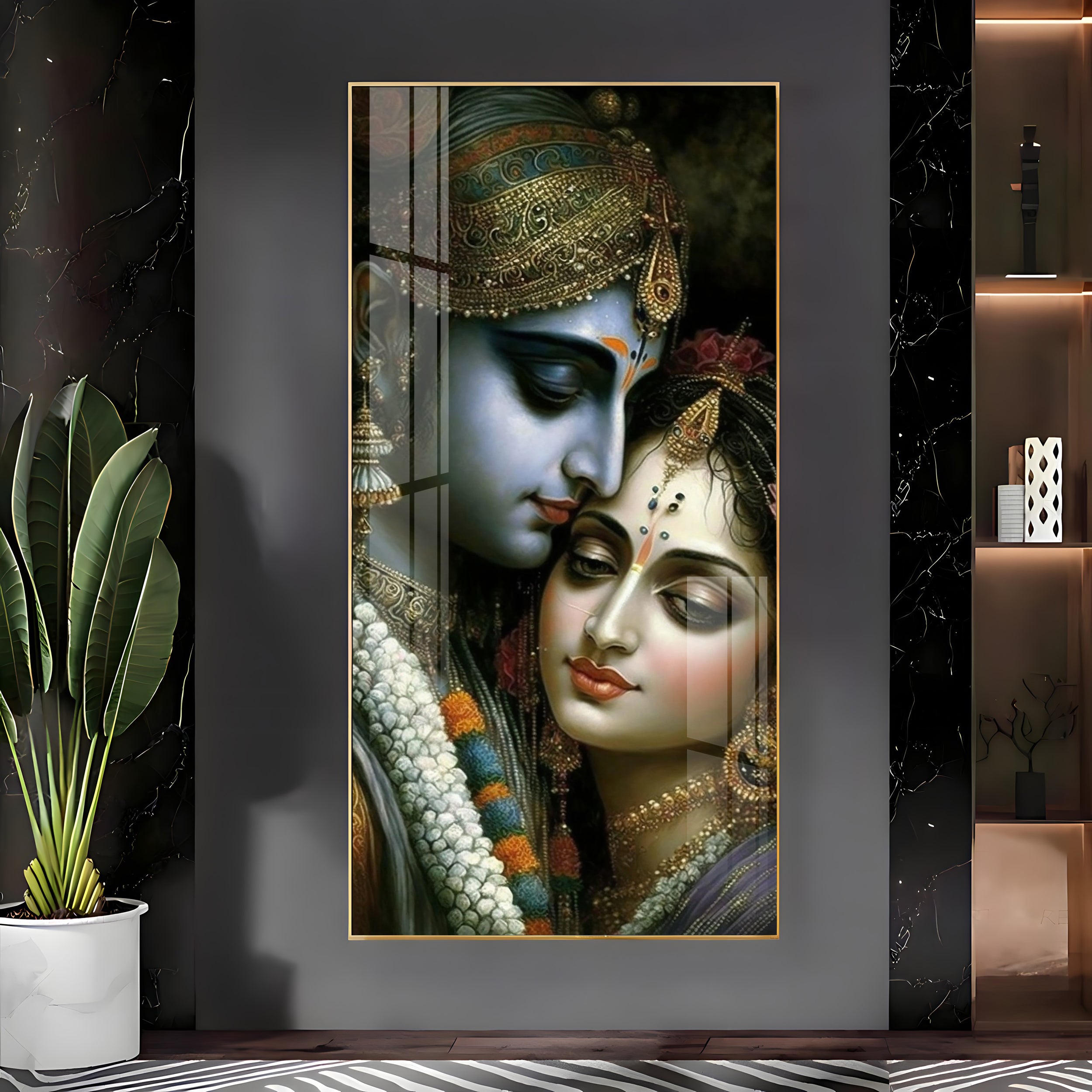 Sacred Love Premium Acrylic Vertical Wall Art