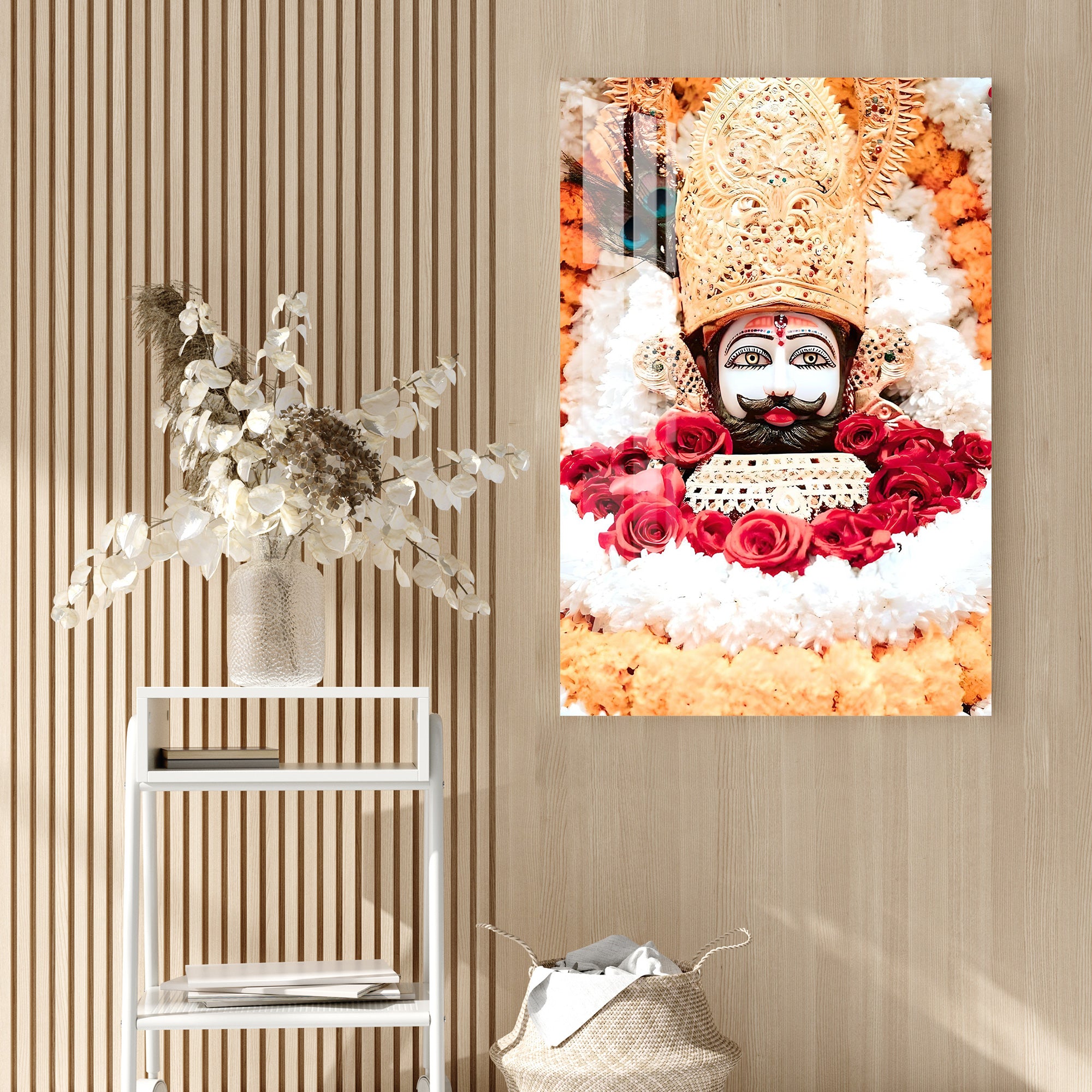 Shree Shyam Baba Acrylic Wall Art