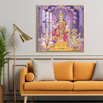 Ethereal Goddess Premium Acrylic Square Wall Art