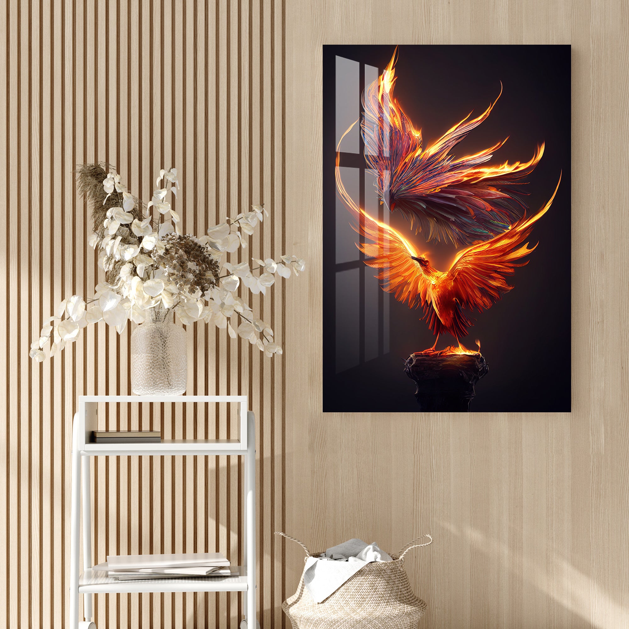 Mythological Bird Acrylic Wall Art