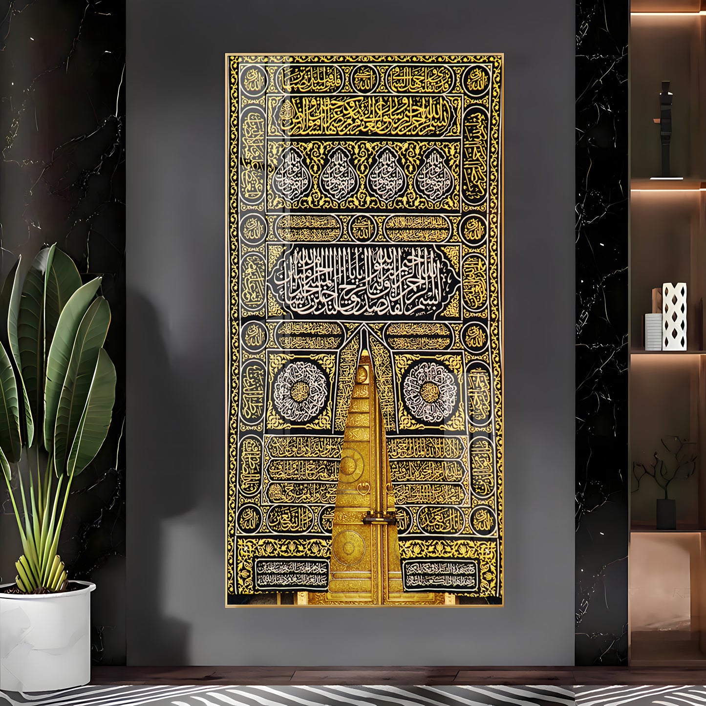 Gate Of Khana Kaba Acrylic Vertical Wall Art