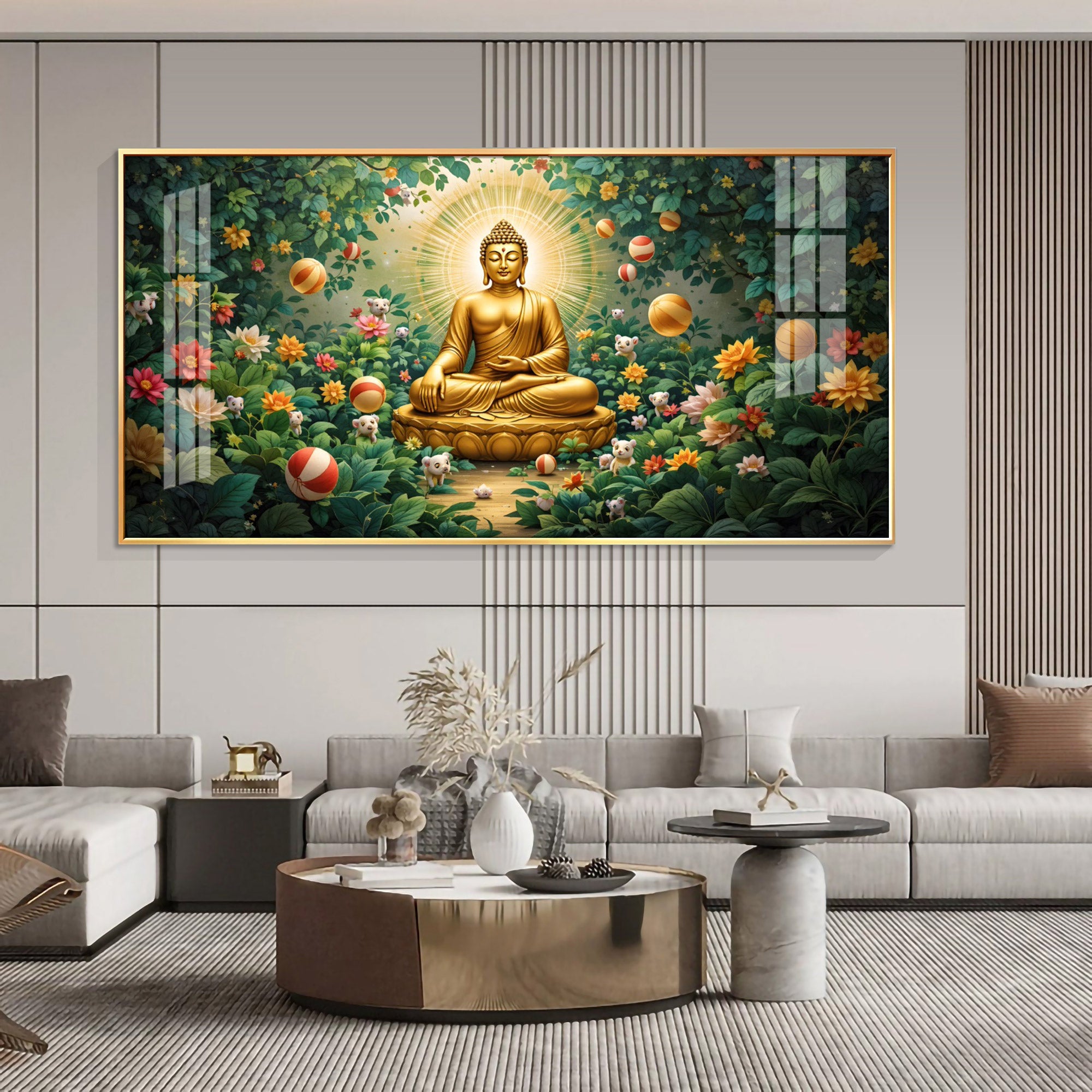 Nimbus of Wisdom Premium Acrylic Horizontal Wall Art
