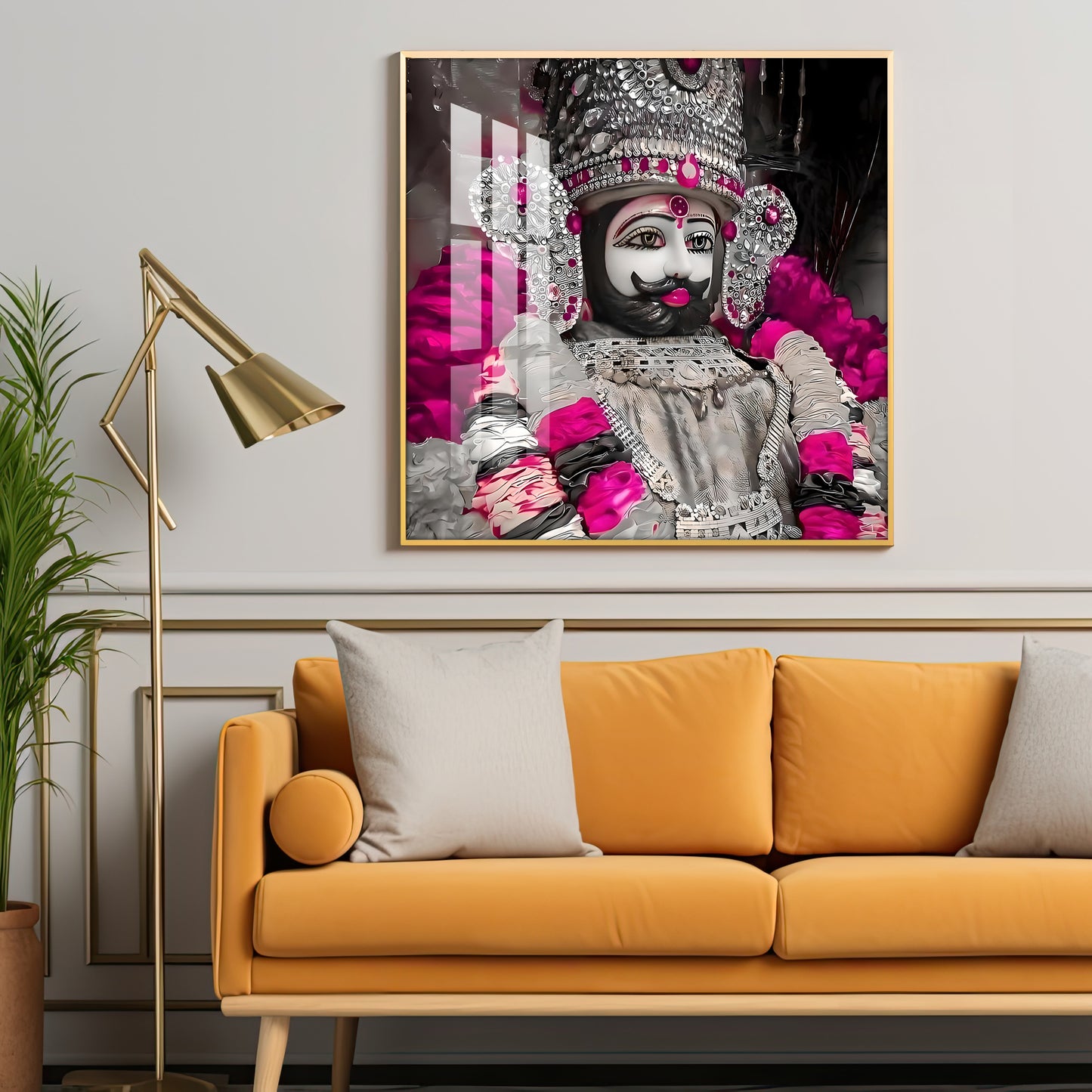 Shyam Sarkar Premium Acrylic Square Wall Art