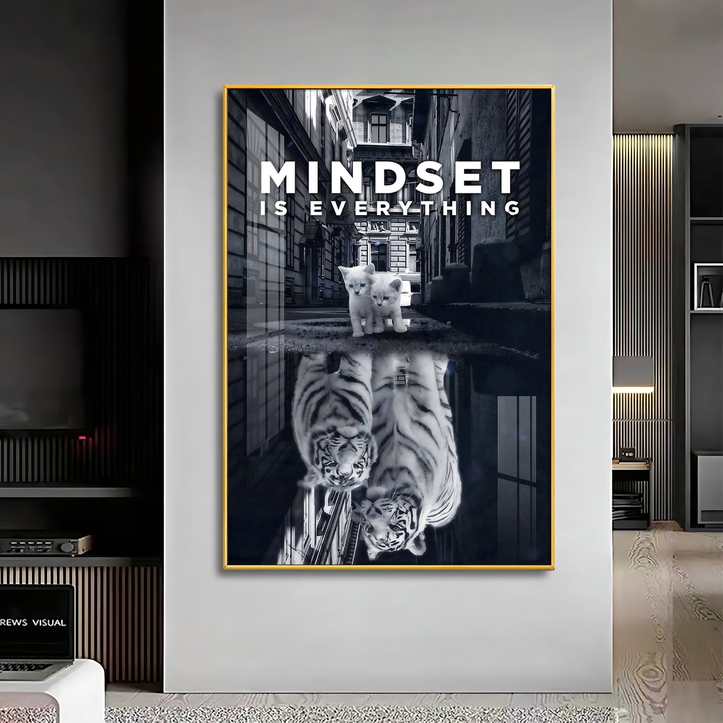 Mindset Premium Acrylic Vertical Wall Art