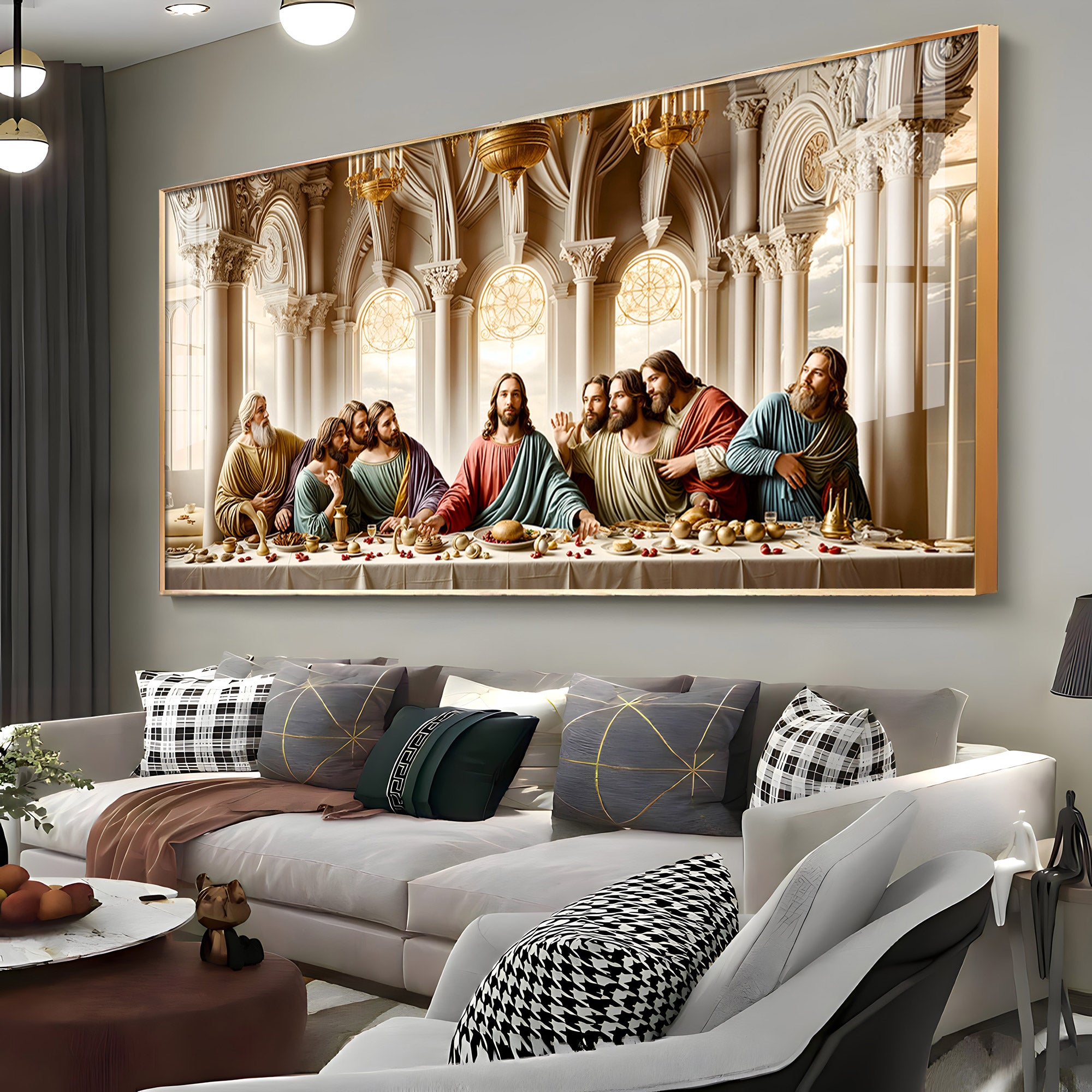 Last Supper Premium Acrylic Horizontal Wall Art