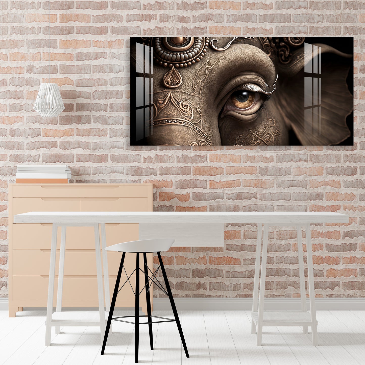 Majestic Ganesha Acrylic Wall Art