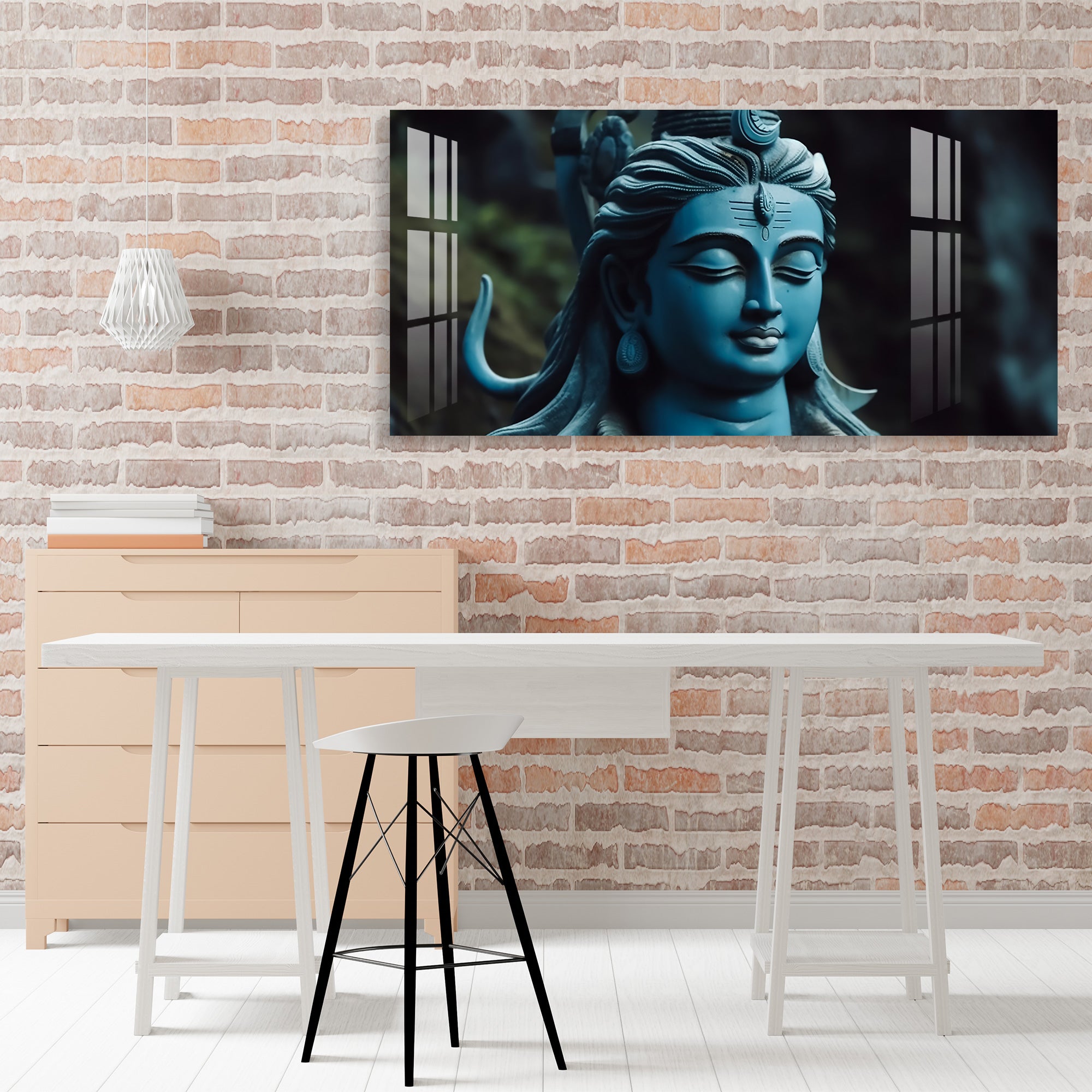 Lord Shankara Acrylic Wall Art