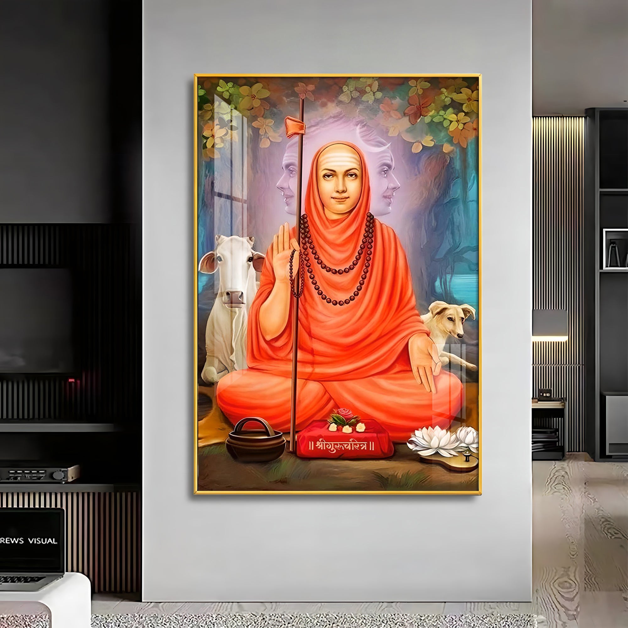 Divine Majesty Premium Vertical Acrylic Wall Art