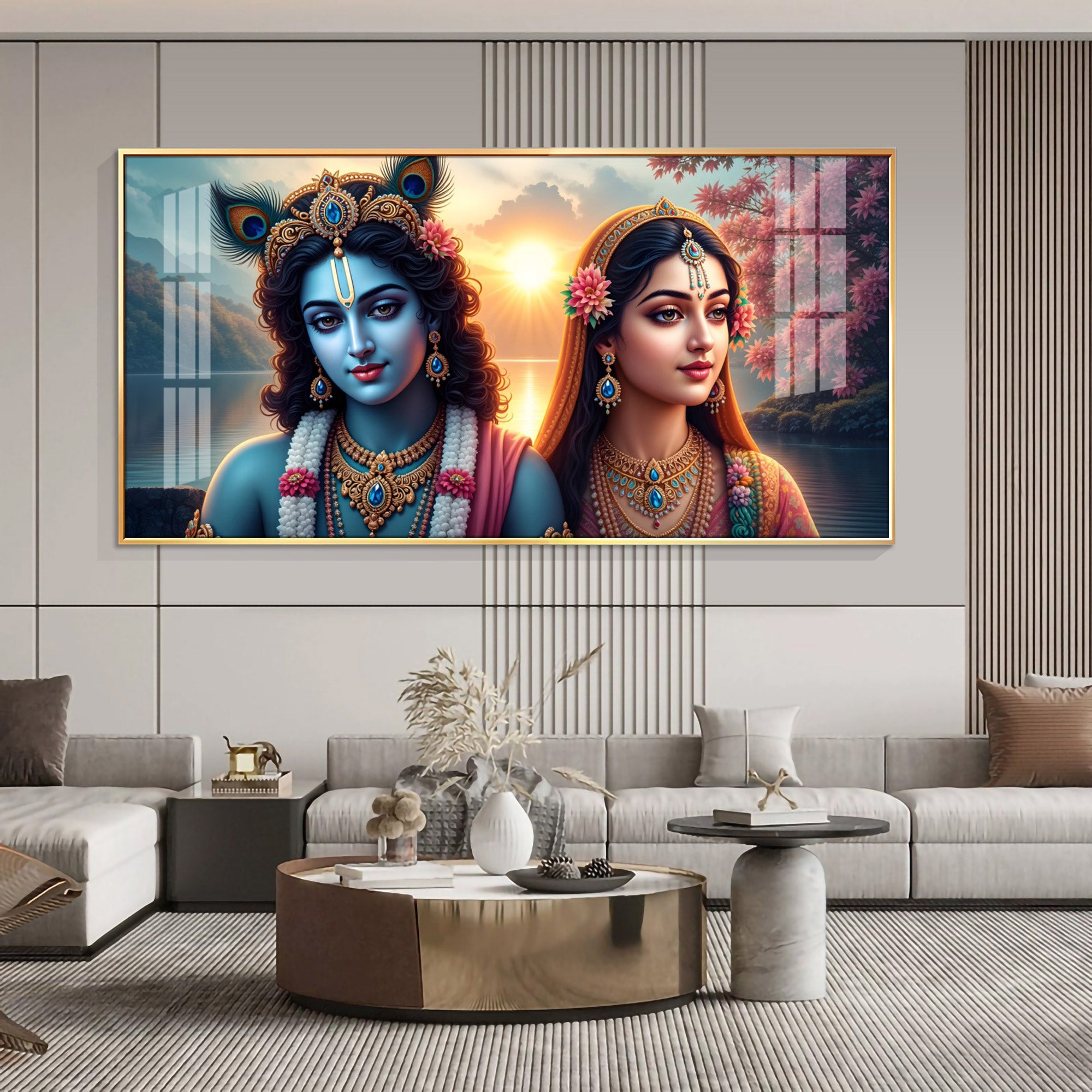Reflections of Companionship Premium Acrylic Horizontal Wall Art