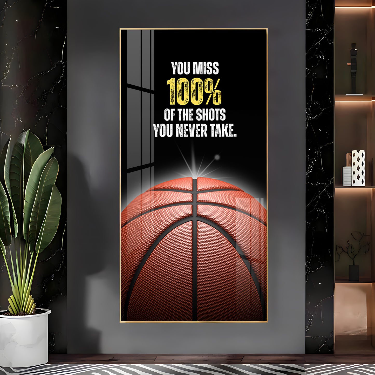 You Never Take Premium Acrylic Vertical Wall Art