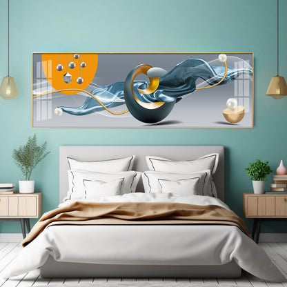 Auspicious Figures Premium Acrylic Horizontal Wall Art