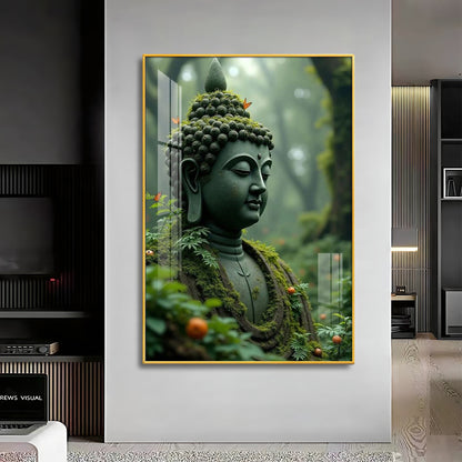 Zen Harmony Of Buddha Premium Acrylic Wall Art