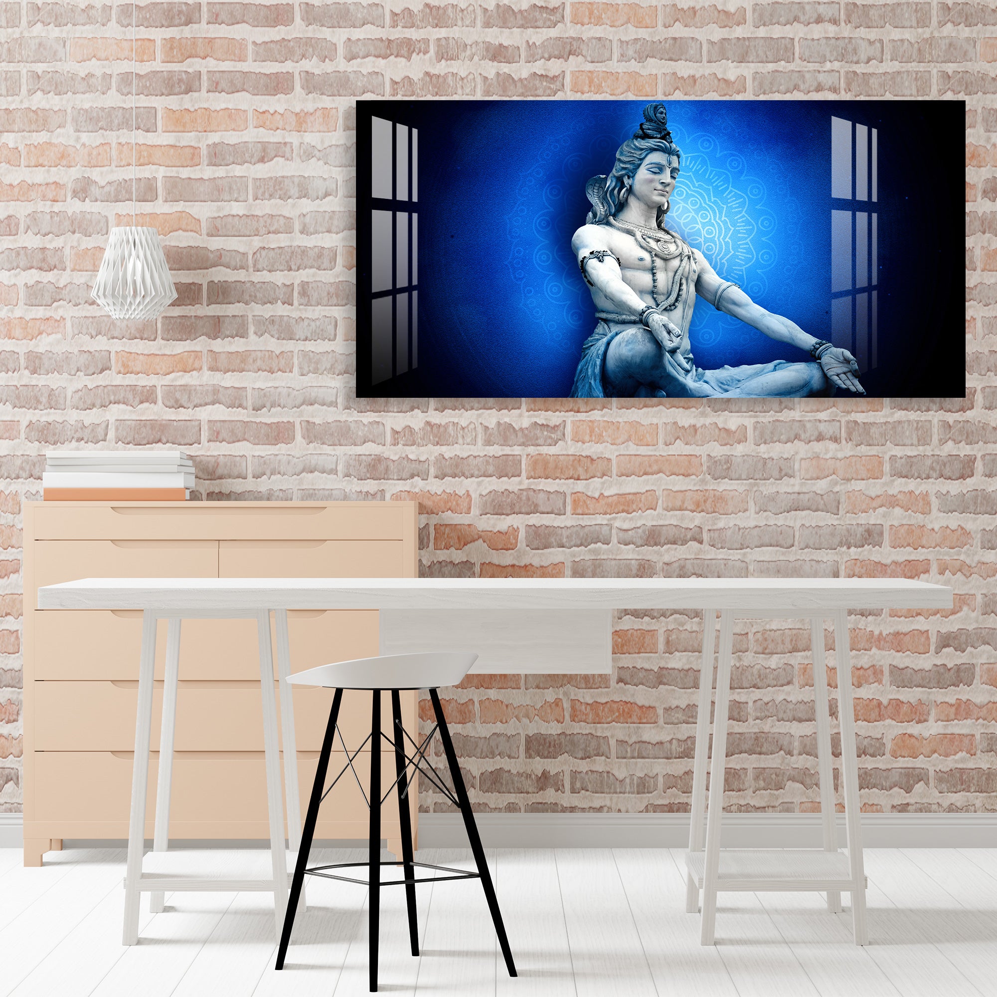 Bholenath Acrylic Wall Art