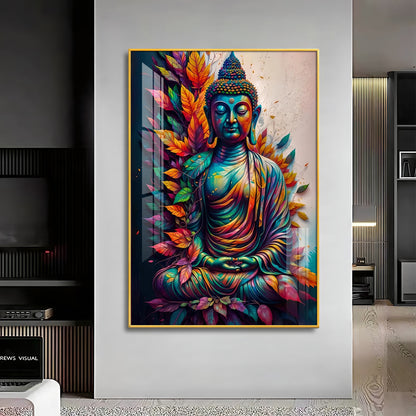 Perpetual Buddha Premium Acrylic Vertical Wall Art