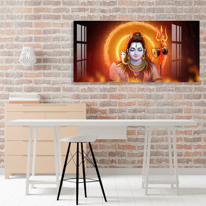 Lord Shiva Acrylic Wall Art