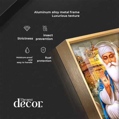 Guidance Of Guru Ji Premium Vertical Acrylic Wall Art