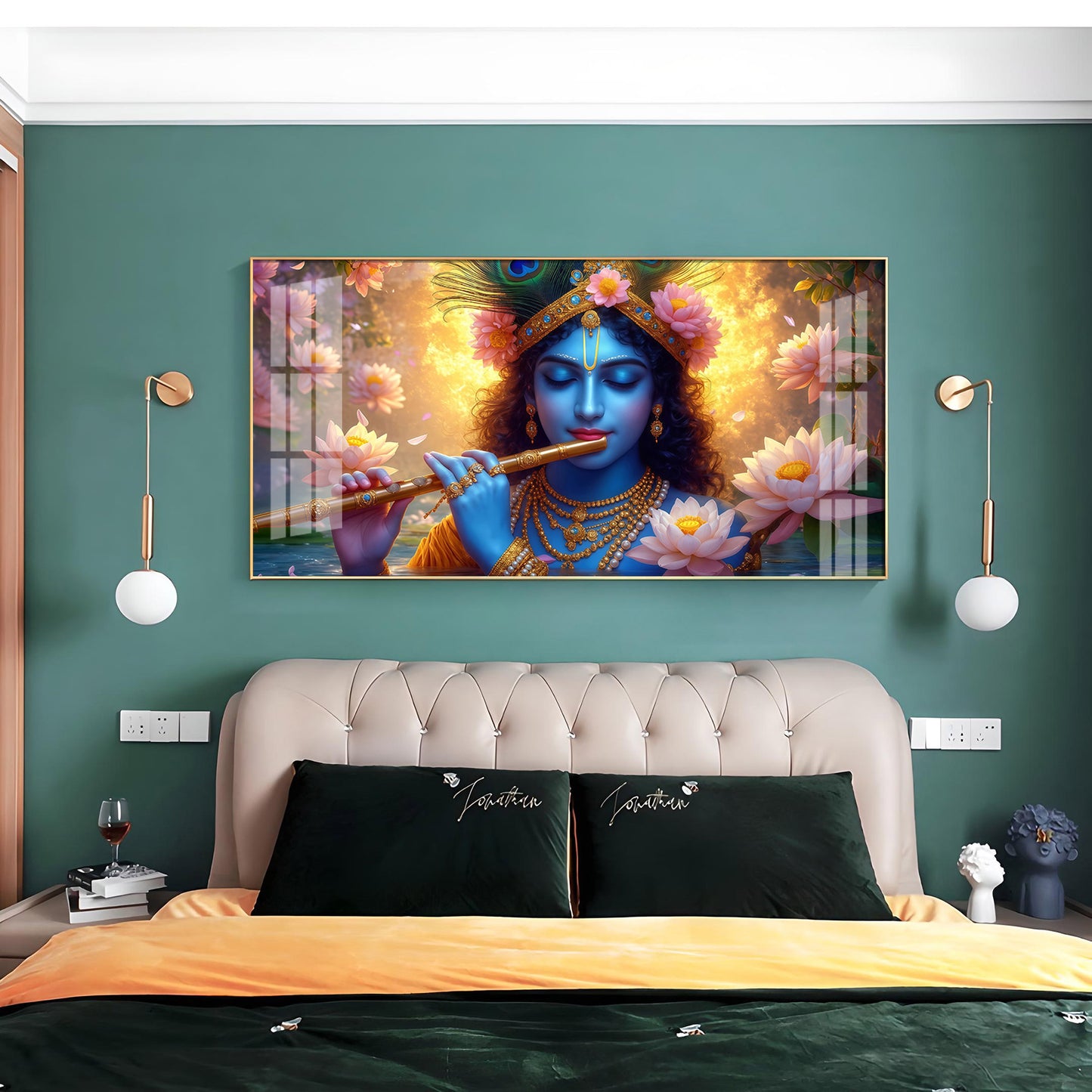 Kanha Charm Premium Acrylic Horizontal Wall Art