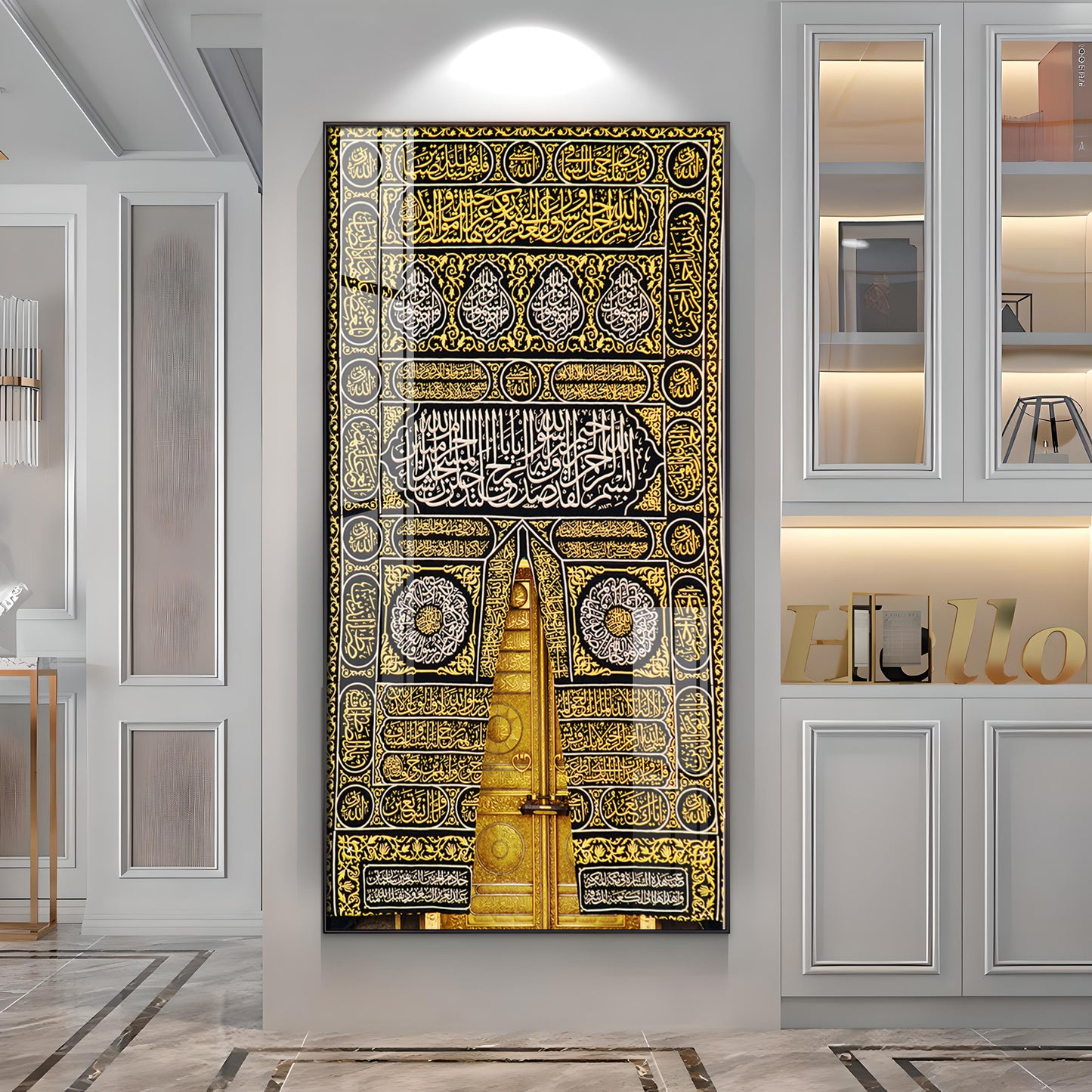 Gate Of Khana Kaba Acrylic Vertical Wall Art