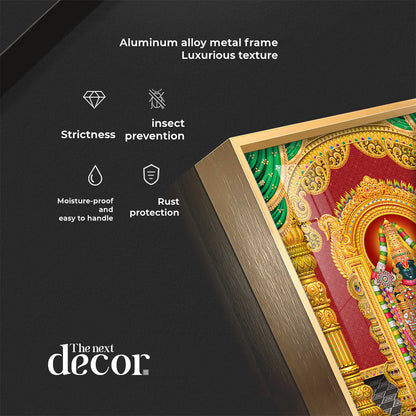 Lord Balaji Essence Premium Acrylic Vertical Wall Art