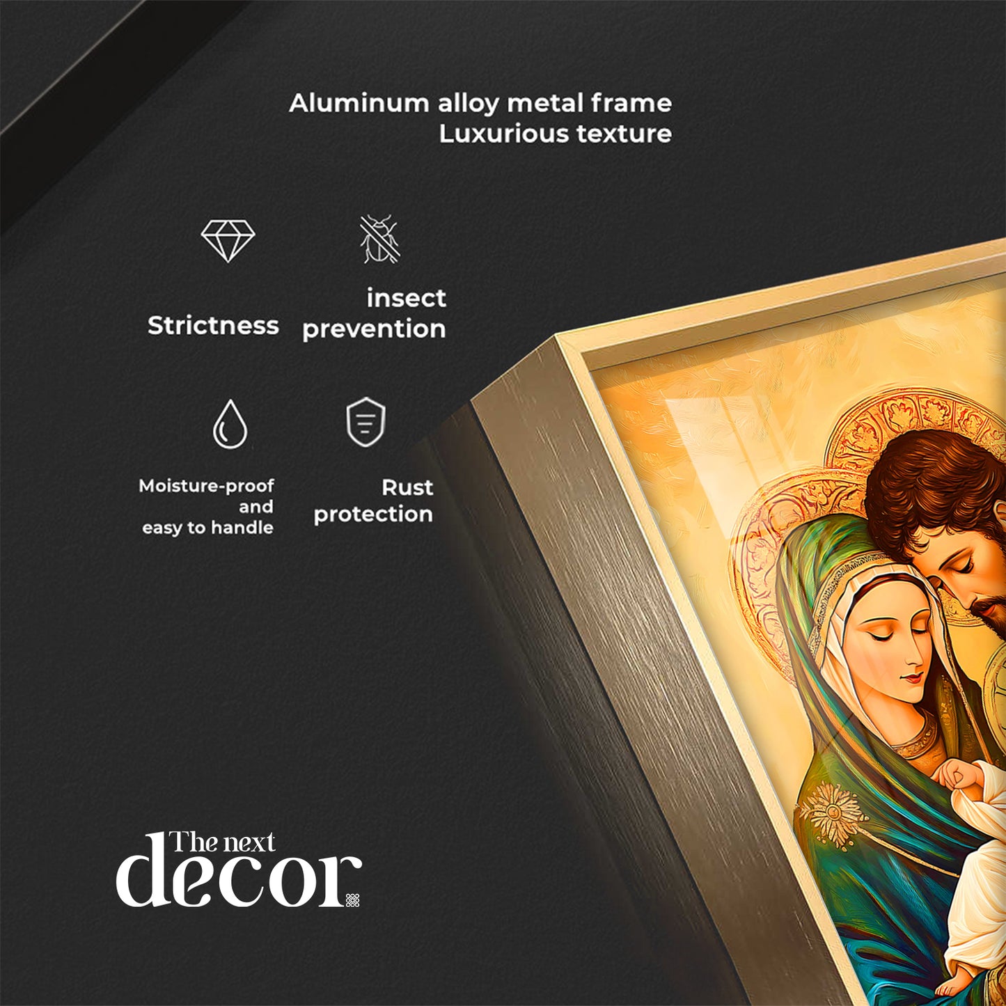 Holy Family Premium Acrylic Vertical Wall Art