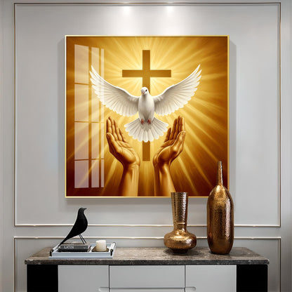 Pavitra Bible Vachan Premium Acrylic Square Wall Art