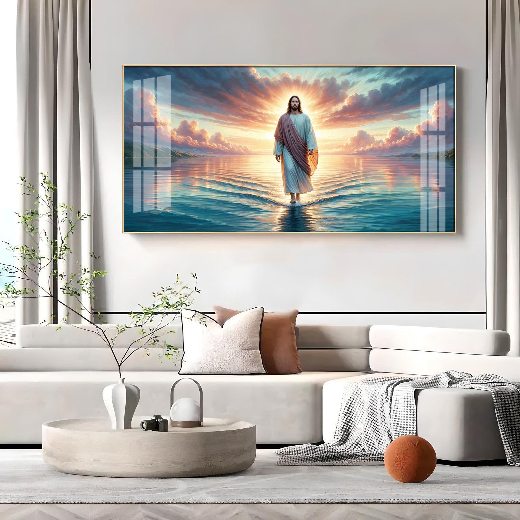 The Sunset Miracle Premium Acrylic Horizontal Wall Art