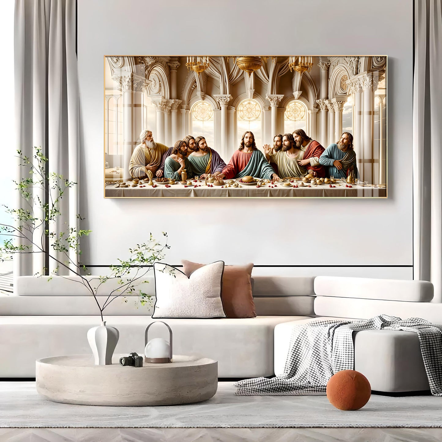 Last Supper Premium Acrylic Horizontal Wall Art